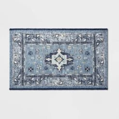 Vintage Persian Medallion Kitchen Rug Blue - Threshold™ 8 Vintage Persian Medallion Kitchen Rug Blue - Threshold™ -Threshold GUEST 025b5f6d 8461 43cc b2bd 68ea68432beb