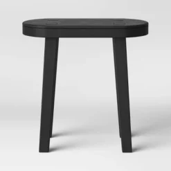Woodland Carved Wood Accent Table - Black - Threshold -Threshold GUEST 028d936f c1e9 49b0 a030 2e6b1194a496