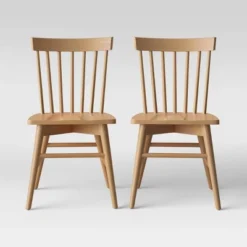 Set Of 2 Windsor Dining Chair - Threshold -Threshold GUEST 0384a8cf 772c 41d1 959a e2c2b13eea9f