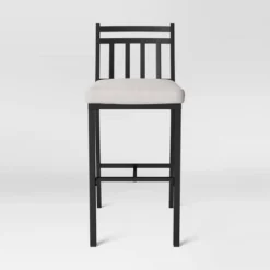 Fairmont 2pk Bar Height Patio Chairs - Black - Threshold™ -Threshold GUEST 03ca567b 9ed9 4db9 9110 efaaf44890ba