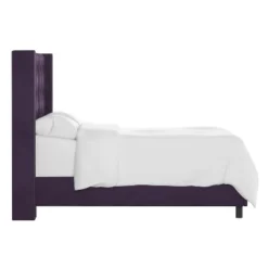 Nail Button Tufted Wingback Velvet Bed - Skyline Furniture -Threshold GUEST 05a3a430 5822 47ba 931d 739f91741b98