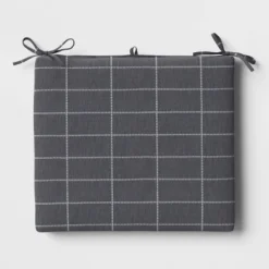 Woven Grid Outdoor Seat Cushion - Threshold™ -Threshold GUEST 06865d29 a9fc 4d57 a2bd cbee99e074b4