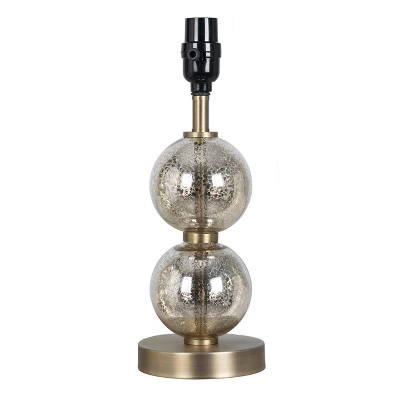 Stacked Glass Ball Table Lamp Base Brass - Threshold™ 1 Stacked Glass Ball Table Lamp Base Brass - Threshold™