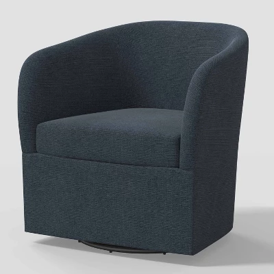 Rhea Swivel Chair In Linen - Threshold™ 9 Rhea Swivel Chair In Linen - Threshold™ - Image 9