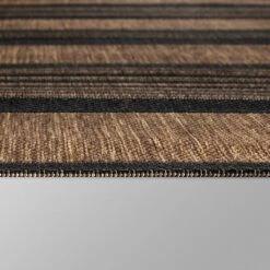 7' X 10' Stripe Outdoor Rug Brown - Threshold™ 5 7' X 10' Stripe Outdoor Rug Brown - Threshold™ -Threshold GUEST 093b74d3 613e 471e b714 d048c32800c1