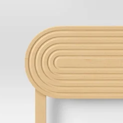 Queen/Full Arched Headboard Natural - Threshold™ -Threshold GUEST 0ab842a0 3b4d 45df 9e38 cbeeb144df20