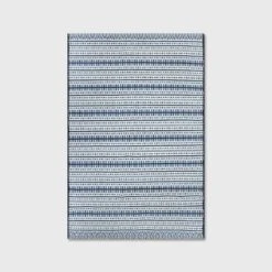 Pattern Stripe Outdoor Rug Blue - Threshold -Threshold GUEST 0b873aee 0d80 4024 988b 4a1cfa778ad5