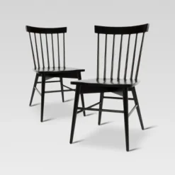 Set Of 2 Windsor Dining Chair - Threshold -Threshold GUEST 0b9ba35a 3c3a 443f af54 3aefe24f579b