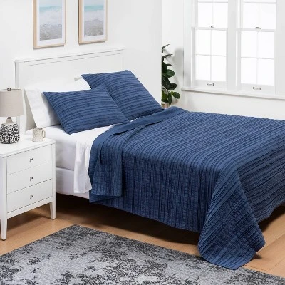 Clipped Texture Quilt Collection - Threshold™ 1 Clipped Texture Quilt Collection - Threshold™