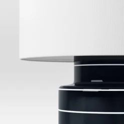 Glossy Table Lamp Navy And White (Includes LED Light Bulb) - Threshold™ 5 Glossy Table Lamp Navy And White (Includes LED Light Bulb) - Threshold™ -Threshold GUEST 0f8f586d 58b0 484f 97b1 53b07fa26894