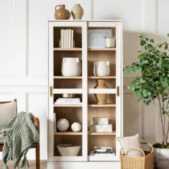 72" Promontory Cabinet With Sliding Doors - Threshold™ Designed With Studio McGee 20 72" Promontory Cabinet With Sliding Doors - Threshold™ Designed With Studio McGee -Threshold GUEST 123e42a0 83f1 4a74 b01e b843c1da7645