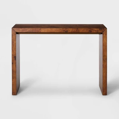 Ogden Burled Wood Console Table - Threshold™ Designed With Studio McGee 2 Ogden Burled Wood Console Table - Threshold™ Designed With Studio McGee - Image 2