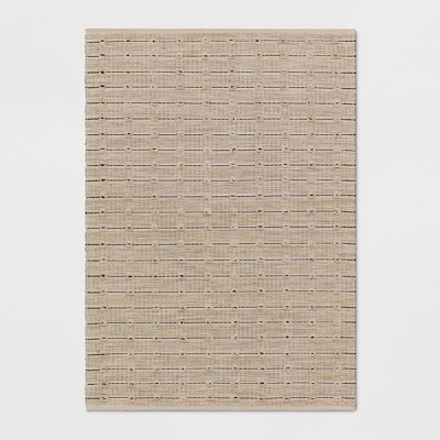 Woven Striped Flatweave Rug Black/Cream - Threshold™ 5 Woven Striped Flatweave Rug Black/Cream - Threshold™ - Image 5