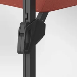 11'x11' Offset Patio Umbrella Sienna - Black Pole - Threshold™ -Threshold GUEST 1527515f 5909 464c bcaa 4870a4d64b7a