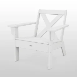 Shawboro POLYWOOD Patio Lounge Chair - White - Threshold™