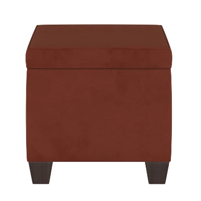 Ottoman Velvet - Skyline Furniture 1 Ottoman Velvet - Skyline Furniture