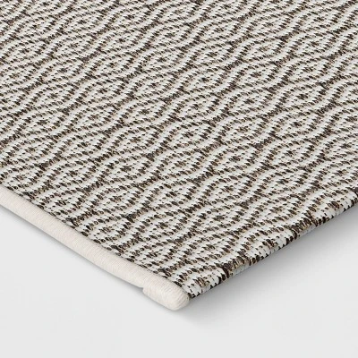 Outdoor Rug Diamond Gray - Threshold™ 1 Outdoor Rug Diamond Gray - Threshold™