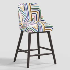 Geller Counter Height Barstool In Patterns - Threshold™ -Threshold GUEST 1b8eaa19 be04 4ba6 9c11 aae84baebca1