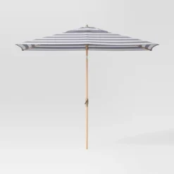 10'x6' Rectangular Market Patio Umbrella - Light Wood Pole - Threshold™ 30 10'x6' Rectangular Market Patio Umbrella - Light Wood Pole - Threshold™ -Threshold GUEST 1c2f765d 24e3 45be a1b9 4395052aecaf
