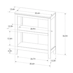 36" Carson 2 Shelf Bookcase - Threshold -Threshold GUEST 1d3e89ba d717 4b00 b53c 257b0e59a98d