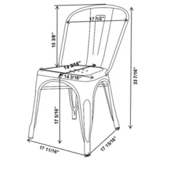 Carlisle High Back Dining Chair - Threshold -Threshold GUEST 1e2b5f59 c442 4855 bfc5 9fee37b5a021