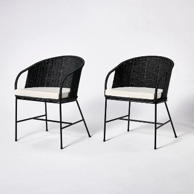 2pc Westcliff Seagrass Dining Chairs - Threshold™ Designed With Studio McGee 7 2pc Westcliff Seagrass Dining Chairs - Threshold™ Designed With Studio McGee - Image 7