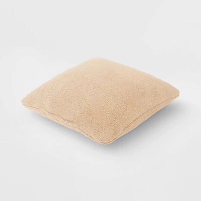 Sherpa Throw Pillow - Threshold™ 2 Sherpa Throw Pillow - Threshold™ - Image 2