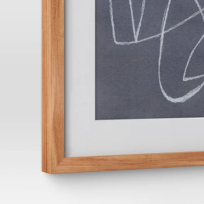 2pk 16" X 20" Modern Scribble Framed Under Glass Wall Poster Print Blue - Threshold™ 4 2pk 16" X 20" Modern Scribble Framed Under Glass Wall Poster Print Blue - Threshold™ - Image 4