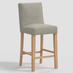Nazanin Slipcover Barstool In Linen - Threshold™ -Threshold GUEST 20b2a28d dbf2 4540 a891 60a4983da7bc