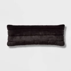 Oversized Oblong Faux Fur Channeled Decorative Throw Pillow - Threshold™ 11 Oversized Oblong Faux Fur Channeled Decorative Throw Pillow - Threshold™ -Threshold GUEST 234ab344 e141 4454 a587 a020b4cdd397