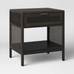 Minsmere Caned Accent Table With Drawer - Threshold™ 13 Minsmere Caned Accent Table With Drawer - Threshold™ -Threshold GUEST 23659c74 8dfe 46e6 9a26 29fa08c881e2