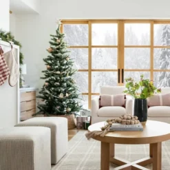 Elroy Faux Shearling Accent Chair With Wood Legs - Threshold™ Designed With Studio McGee -Threshold GUEST 2388a889 e0bb 4ce8 933f 7e709c60b0ed