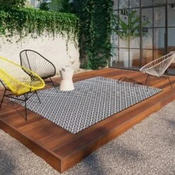 Geo Diamond Outdoor Rug - Threshold -Threshold GUEST 23db025e b35c 43ab a704 cb9cdf62af10