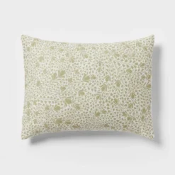 8pc Floral Comforter Set Green - Threshold™ -Threshold GUEST 23ee4c86 35dc 4d0c 80d6 2314df34f27d