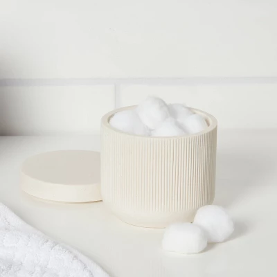 Modern Resin Canister Sand - Threshold™ 1 Modern Resin Canister Sand - Threshold™