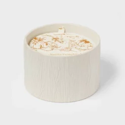 Textured Straight Side Ceramic Vanilla Pumpkin Candle White - Threshold™ 10 Textured Straight Side Ceramic Vanilla Pumpkin Candle White - Threshold™ -Threshold GUEST 2513be30 c0ea 4d62 a566 9d1244b0e247