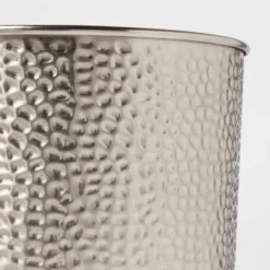 Solid Hammered Wastebasket - Threshold 7 Solid Hammered Wastebasket - Threshold -Threshold GUEST 258be383 1127 4875 ac40 612e1f721ebd