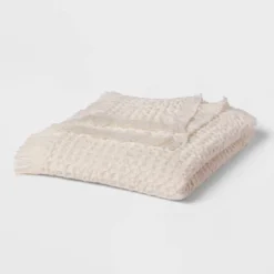 60"x80" Waffle Bed Throw - Threshold™ 7 60"x80" Waffle Bed Throw - Threshold™ -Threshold GUEST 26ac8350 1ad1 4f14 bd25 594e542add76