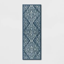 Vintage Print Comfort Rug Blue - Threshold™ 9 Vintage Print Comfort Rug Blue - Threshold™ -Threshold GUEST 27cfa3a5 387a 437b a65c 003e7fadefea
