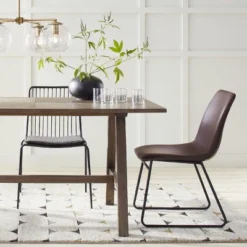 Bowden Faux Leather Dining Chairs - Threshold™ 11 Bowden Faux Leather Dining Chairs - Threshold™ -Threshold GUEST 282deedc 06c1 4d46 b2fb 2fd8f54c5245