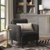 Square Back Accent Chair Black - Threshold™