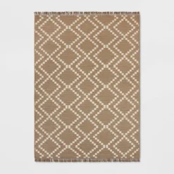 Check Diamonds Outdoor Rug Tan - Threshold™ -Threshold GUEST 2abd2c8e 928f 4aad a501 58a5ed86f643