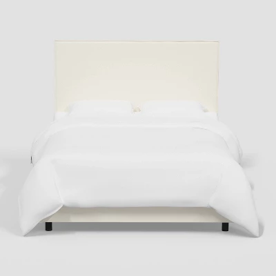 Fanie French Seam Slipcover Bed In Cotton Twill - Threshold™ 1 Fanie French Seam Slipcover Bed In Cotton Twill - Threshold™