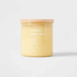 Wellness Jar Citrus And White Oak Candle Yellow - Threshold™ 13 Wellness Jar Citrus And White Oak Candle Yellow - Threshold™ -Threshold GUEST 2ed91f4f 6994 434b 8b99 5124507b0825