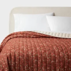 Voile Floral Printed Quilt Bronze - Threshold™ -Threshold GUEST 3424c1ce 85b3 40a5 856c d054b1d8f698