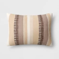 Ombre Striped Lumbar Throw Pillow - Threshold™ -Threshold GUEST 3474b03c 3aa2 4135 ae43 bb643cc4c6cc