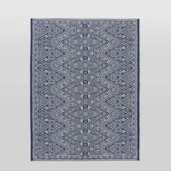 Tapestry Outdoor Rug Blue - Threshold -Threshold GUEST 353dfeee 311e 4c70 8e49 b6d84f4dc1c4