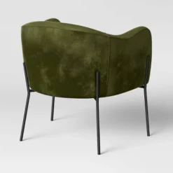 Gladden Rounded Back Anywhere Chair Dark Green - Threshold™ -Threshold GUEST 3626b6f8 9117 453d ba49 abf970c92318