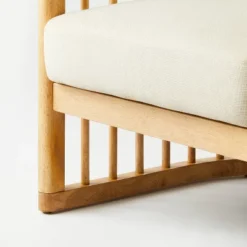 Richfield Barrel Spindle Back Accent Chair Cream/Natural - Threshold™ Designed With Studio McGee -Threshold GUEST 371acc25 5d6c 429d bb92 d4d4df9af1d4