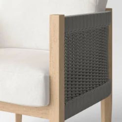 2pc Pasadena Outdoor Patio Chairs, Club Chairs Gray - Threshold™ Designed With Studio McGee -Threshold GUEST 38c03ff3 e56f 4756 b2d2 bde8abb7ac72